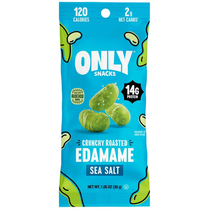 THE ONLY BEAN - ÇITIR KAVRULMUŞ EDAMAME FASULYESİ (DENİZ TUZLU)